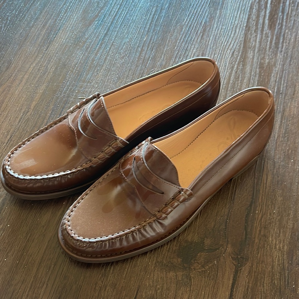 NWOT J.Crew leather loafers size 9.5